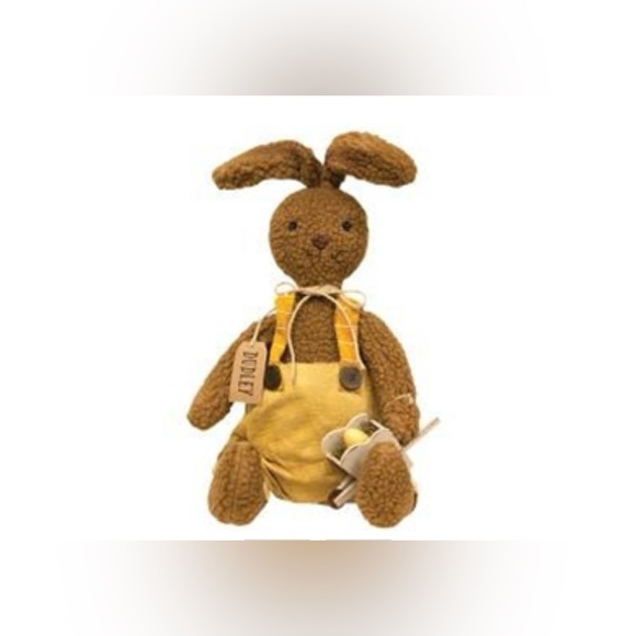 Dudley Bunny Doll Country Primitive Spring Easter Decor - Picture 12 of 13